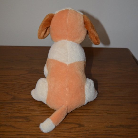 Stuffed Animal Toy Plush Embroidered Details Puppy 10" - Picture 4 of 5